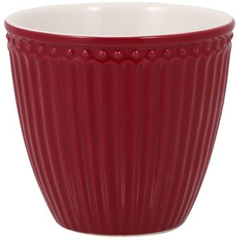 Greengate Alice Latte Cup claret red 0,35 l