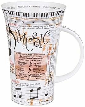 Formano Dunoon Jumbobecher Glencoe The Orchestra Musik Noten für 500ml