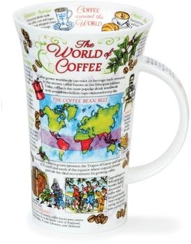 Formano Dunoon Jumbobecher Glencoe World of Coffee Kaffeewelt für 500ml