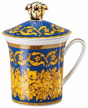 Versace Becher m.Dkl./30Y. FloraliaBlue