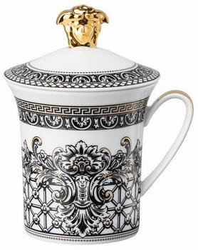 Versace Becher m.Dkl./30Y. Marqueterie