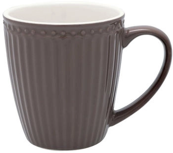 Greengate Alice Becher mit Henkel dark chocolate 0,4 l
