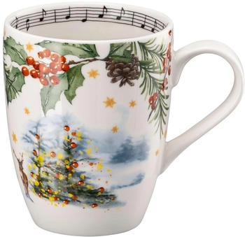 Hutschenreuther Sammelserie 2023 Am Weihnachtsbaum Becher mit Henkel