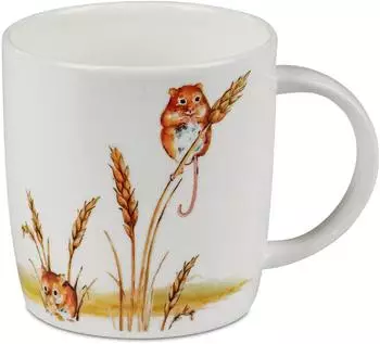 Formano Roy Kirkham Becher Sophie Wildlife Maus weiß 300ml Porzellan