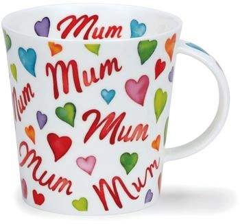 Formano DUNOON Becher, Tasse Cairngorm MUM für Mamas mit Herzen 480ml