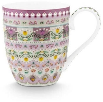 PiP Studio Lily&Lotus Henkelbecher lila/bunt 450ml