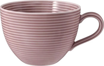 Seltmann Weiden Weiden Beat Altrosa uni Milchkaffeeobertasse 0,35l mit Relief