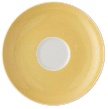 Thomas (Rosenthal) Sunny Day Soft Yellow Espr/Mokka-Untertasse 12 cm