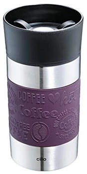 Cilio Isoliertrinkbecher Viaggio in lila (300 ml)