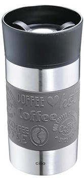 Cilio Isoliertrinkbecher Viaggio in grau (300 ml)