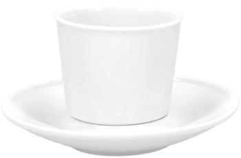 KPM Flugzeugtasse im Geschenkkarton Weiss