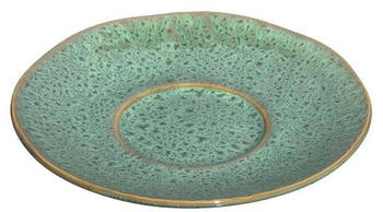 Leonardo Keramikuntertasse MATERA 15 cm gr&uuml;n, 4er-Set