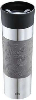 Cilio Isoliertrinkbecher Viaggio in grau (500 ml)
