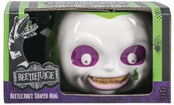 Paladone Gesichtsförmige 3D Tasse Beetlejuice (PP13435BJ)