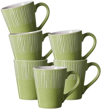 Ritzenhoff & Breker Becher 315ml 6er Set Banda grün