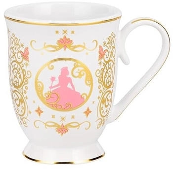 Paladone Wicked Glinda Keramiktasse Rosa & Gold mit G-Monogramm (PP14145WKD)