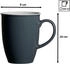 Ritzenhoff & Breker DOPPIO Kaffeebecher 320 ml Anthrazit 4er Set