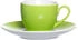 Ritzenhoff & Breker DOPPIO Espressotasse mit Untertasse 80 ml 6er Set grün