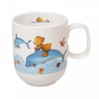 Villeroy & Boch Kiddy Bears / Happy as a Bear Kinderbecher mit Henkel gro&szlig;