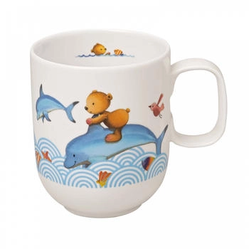 Villeroy & Boch Happy as a Bear Kinderbecher mit Henkel gro&szlig; 0,28l