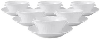 Villeroy & Boch Cellini Suppentasse mit Untertasse 400 ml 6er Set DS