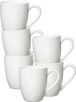 Ritzenhoff & Breker Becher "Saphir" Kaffeebecher, 6er Set, je 320 ml