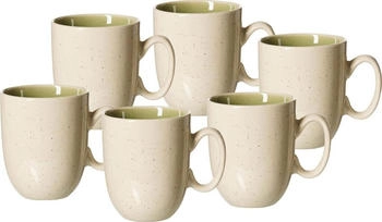 Ritzenhoff & Breker Skog Kaffeebecher-Set 400 ml 6-teilig Hellgrün DS
