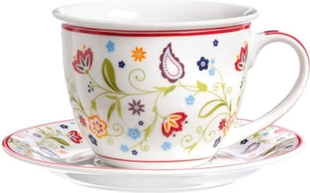 Ritzenhoff & Breker SHANTI Milchkaffee Tasse mit Untertasse 350 ml
