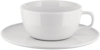 Alessi ITSUMO Kaffeetassen mit Untertassen white / 210 ml