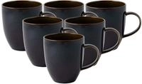 like. by Villeroy & Boch Crafted Kaffeebecher 358 ml 6er Set - Denim