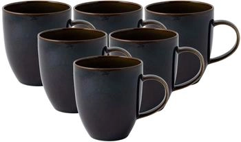 Villeroy & Boch Multipack Crafted Denim Becher mit Henkel 6 St&uuml;ck