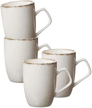 Ritzenhoff & Breker Casa Henkelbecher 380 ml 4er Set beige DS