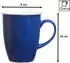 Ritzenhoff & Breker DOPPIO Kaffeebecher 320 ml Indigo Blau 4er Set