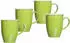 Ritzenhoff & Breker DOPPIO Kaffeebecher 320 ml Grün 4er Set
