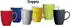 Ritzenhoff & Breker DOPPIO Kaffeebecher 320 ml Grün 4er Set