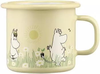 Muurla Moomin Emaille Tasse 25 cl Meadow