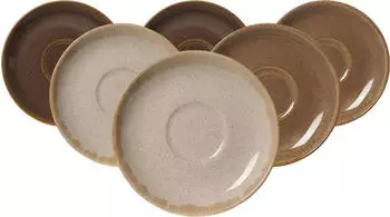 Ritzenhoff & Breker Sahara Espressountertasse ø 11,5 cm 6er Set gemischt