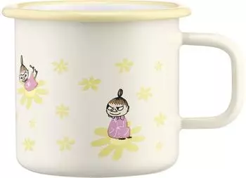 Muurla Moomin Emaille Tasse 37 cl Flowers