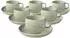 Villeroy & Boch like. by Perlemor Alga Espressotasse mit Untertasse 60 ml 6er Set
