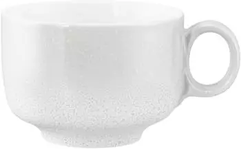 Seltmann Weiden Sento Home Milchkaffeeobertasse 0,35 l mit Henkel in Aura white