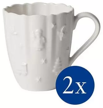 Villeroy & Boch Toy's Delight Royal Classic Henkelbecher Wei&szlig; 250 ml