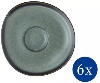 Villeroy & Boch Lave Kaffee-Untertasse Grau