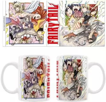 Sakami Merchandise Fairy Tail Natsu Manga Style Tasse 320ml (448/85448)