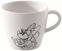 Villeroy & Boch Manufacture Mickey Mouse Mokkaobertasse / Espressoobertasse wei&szlig;