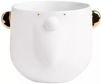 räder Porzellangeschichten Becher Santa, Porzellan, Ø9,5cm H8,5cm (4045289901026)