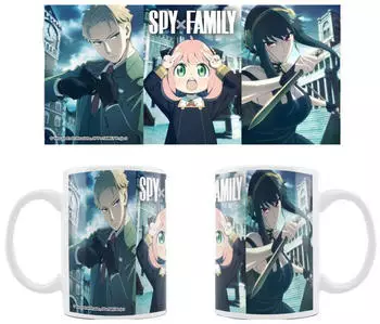 Crunchyroll Spy x Family Tasse Loid, Anya, Yor 320ml (448/88995)