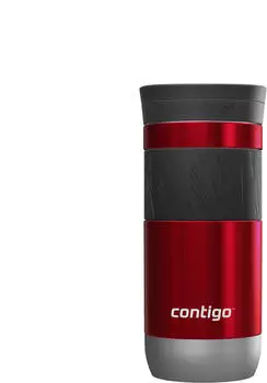 Contigo Byron Snapseal Thermobecher Edelstahl 470ml Rot (2213021)