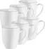 Mäser Felise Kaffeebecher Set 6-teilig, Porzellan, weiß, 225ml (10881811-0)