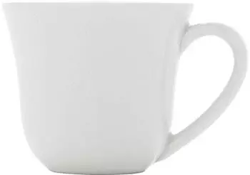 Alessi KU Mokka-Obertasse, weißes Porzellan (TI05/76)