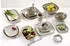 Ritzenhoff & Breker Untertassen zur Kaffeetasse 6er Set Casa grau